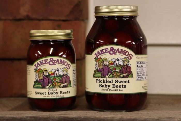 Jake & Amos Sweet Pickled baby beets